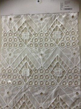 POLY NEW DESIGN CHEMICAL LACE EMBROIDERY