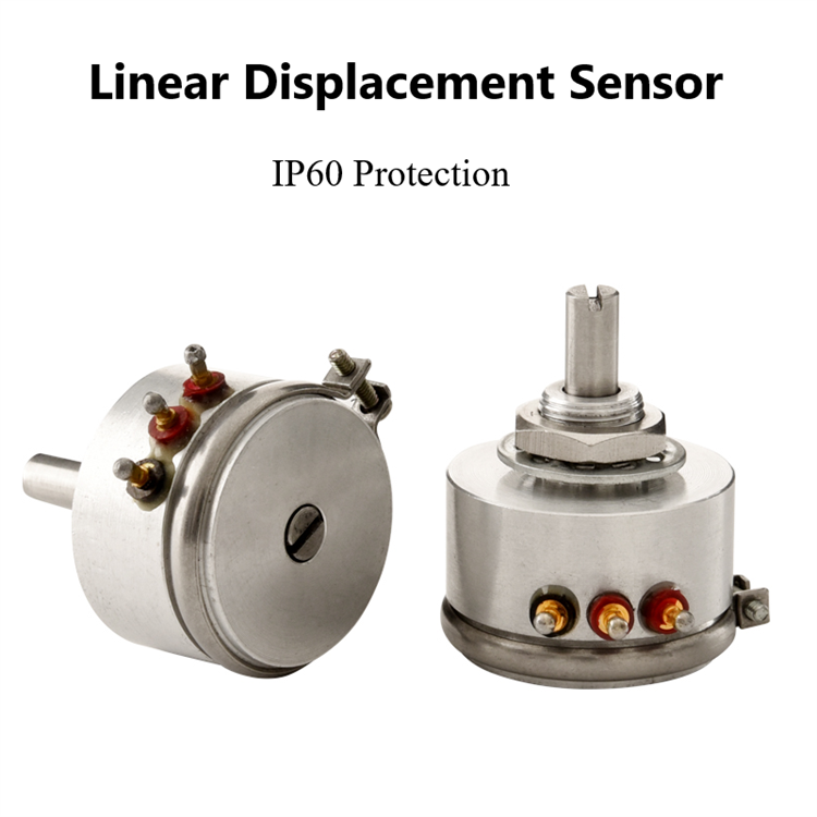 Sensor de deslocamento linear IP60 potenciômetro Arduino