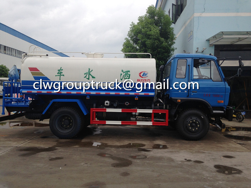 DONGFENG 12-16CBM Water Bowser Truck للبيع