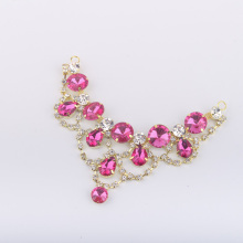 Crystal Embellishment Shoes Pink Diamond Patch Applique