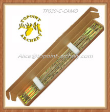 Topoint Archery TP030-C Camo carbon arrows for compound bow hunting