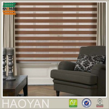 Haoyan dual layer roller blinds zebra roller blinds online