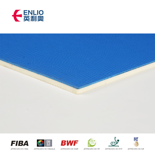 Schlangenhautmuster PVC -Boden Badminton Court Floor