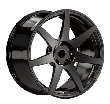 19" black machined forged customized wheels for Model
