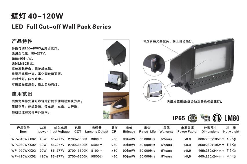 LED Wall Pack Lights