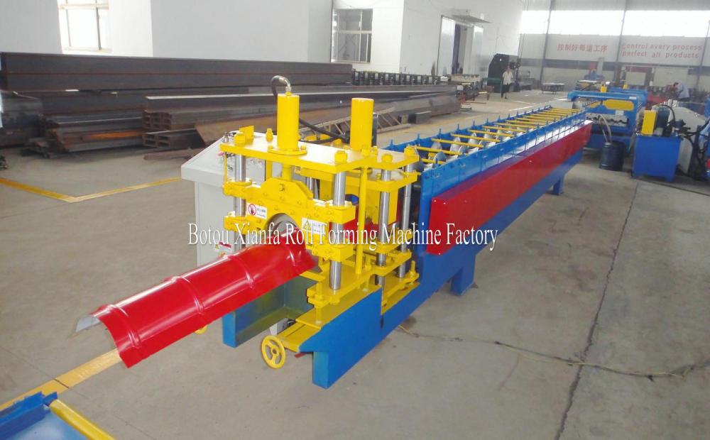 Glazed Tile Ridge Cap Roll Forming Machine