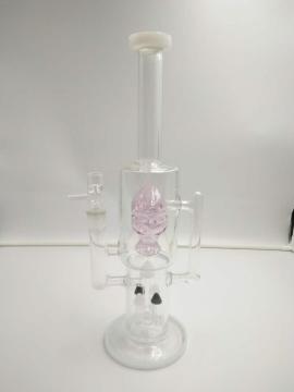 Big Unique Design Hand Blown Glass Water Bongs