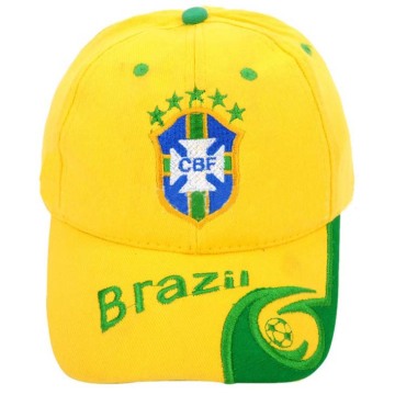 2014 Brasil World Cup Fans Cap, béisbol Panel 6 Cap
