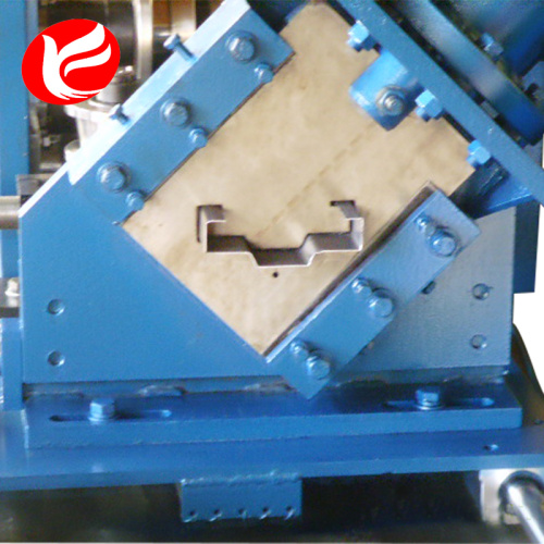 Galvanized steel door frame roll forming machine