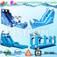 blue dolphin splash water slides slip slide, wave water slides prices