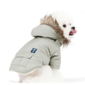 Kucing anjing doggie ke bawah jaket kot hoodie