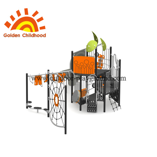 Blue Outdoor Playground Equipment For Fun