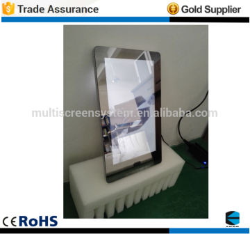 19 inch Decorative Touch Screen Bathroom Mirror Hotel Touch Screen Bathroom Mirror