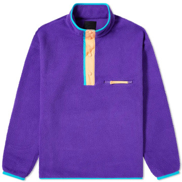 Pullover Sherpa Fleece Jackets Wholesale Custom