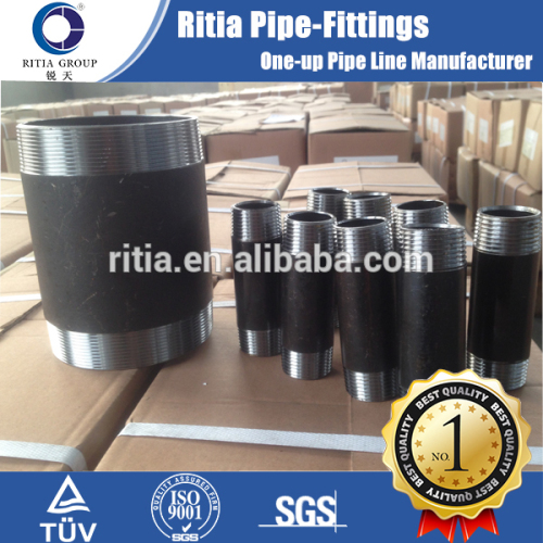 ASME B16.11 A105 Carbon steel forged pipe fittings nipple