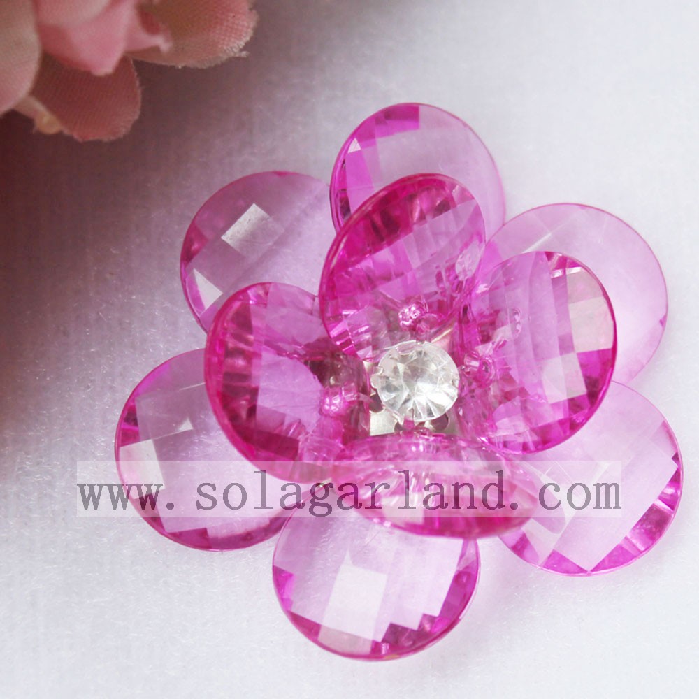 Handmade Bead Decorative Flowers