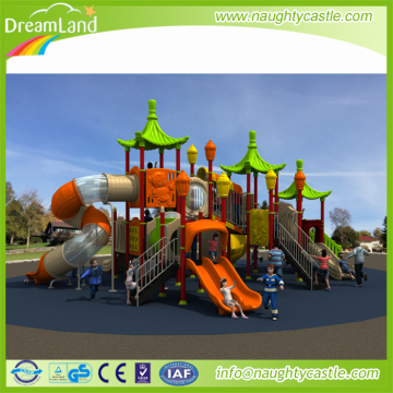 Guangzhou playground slides plastic kids slides