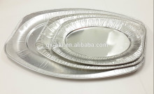 Oval aluminium foil tray