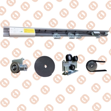 Induce sliding door with Dunkermotor