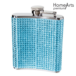 FLASK ANELLO IN ACCIAIO INOSSIDABILE GLITTER