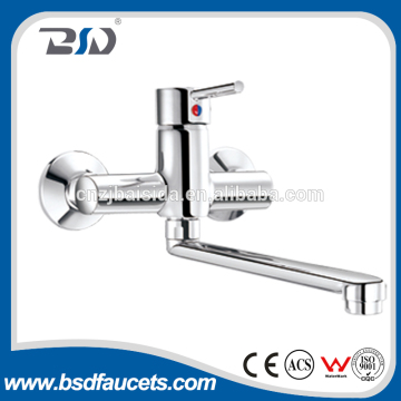 European elegant widespread saving water in-wall bath and shower faucet