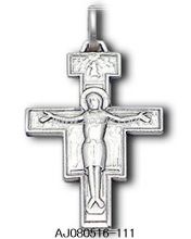 925 sterling silver cross pendant