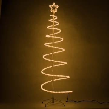 LED Christmas Spiral Tree Outdoor Decorations