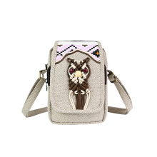 Сумка для телефона через плечо Mei Yi Arts Owl с откидной крышкой