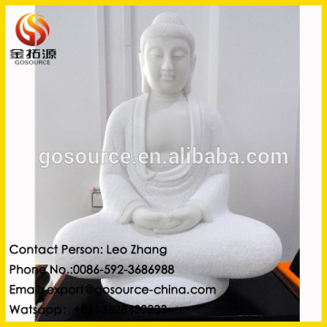 white jade buddha statue