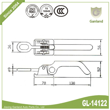 Lock Latch Handle Heavy Duty Over Center Fastener