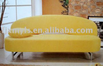 Elegant multifunctional fabric sofa bed