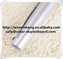 silver aluminium foil embossed paper,Mexico,Colombia,Chile,silver foil paper,paper backed aluminum foil