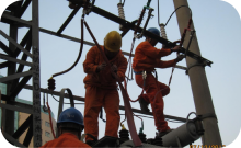 Insulation cover for 24kv overhead transmission line