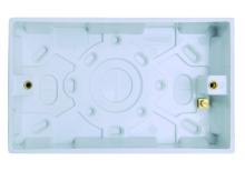 35MM 2 GANG PATTRESS BOX,WITHOUT E TERMINAL