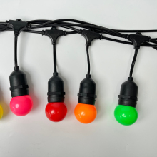 G45 RGB Base LED Bulbs String Festoon Lights - 5M to 20M Festival String Lighting