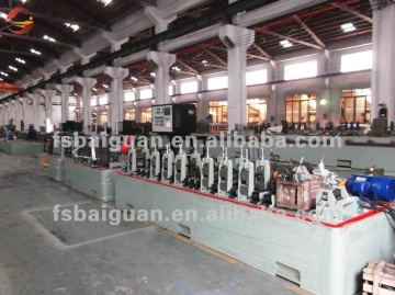 Stainless steel tube mill