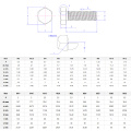 高品質のSS304ヘックスボルトリスコ