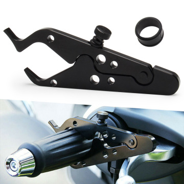 Universal Motorcycle Cruise Control Clamp - Throttle Lock Controller Accessory