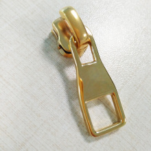 Shiny Gold leather bag Zipper Metal Puller