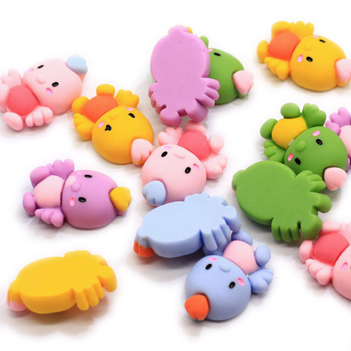 Kawaii Resin Bird Flatback Animals for Jewelry Making Accessory