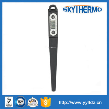 Digital pen type cooking thermometer