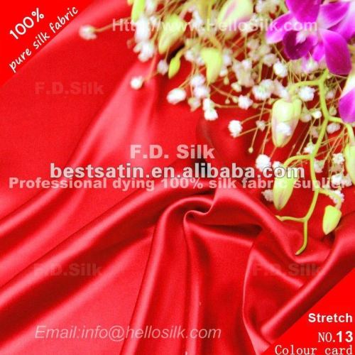 F.D.Dyed ture spandex satin lining