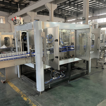 Small Carbonated Beverage Beer Canning Machine / Aluminium Can Filling Production Line
