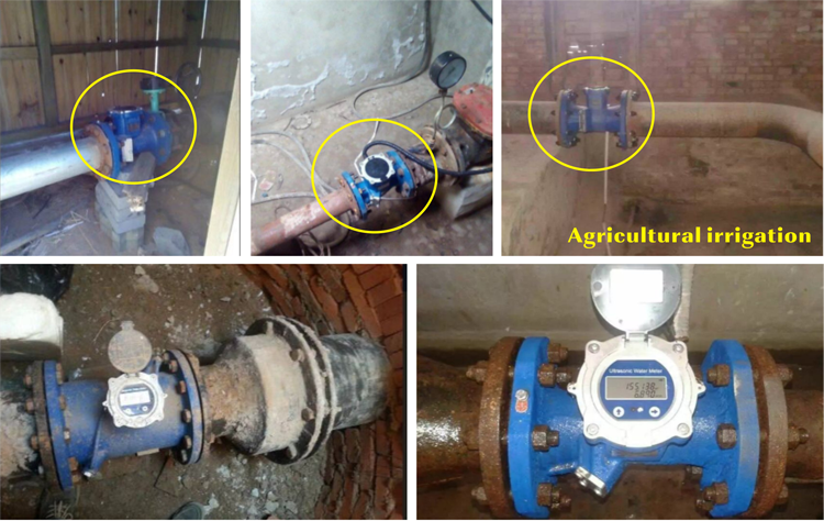 GUF142 Pengilang meter air ultrasonik tanpa wayar jarak jauh