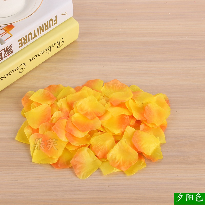 Simulation rose petal false petal wedding birthday creative props wedding room wedding bed atmosphere layout supplies