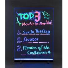 Transparent LED advertise board