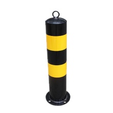 Steel Warning Column Guide Traffic Post: Security Bollards for Parking