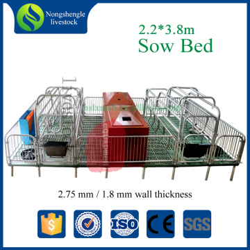 Animal cage sows farrowing bed automatic farrowing stall for pig