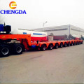 MultiAxle Lowboy Trailer 100 Ton untuk dijual Afrika