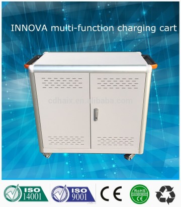 Moveable Storage charging cart Ipad laptop tablet charging cart charging locker